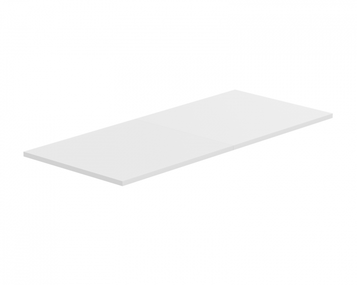 MaxMount Skrivebordsplade 1600x700mm til MaxMount Frame - Hvid